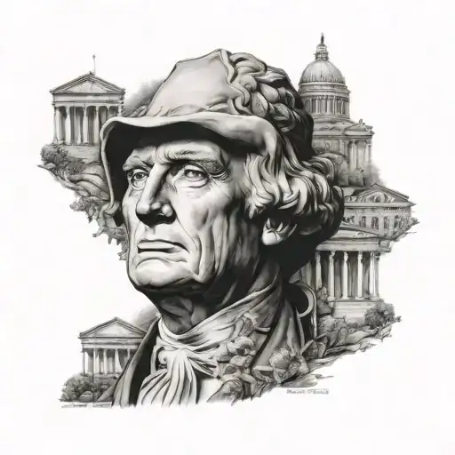 Washington dc tattoo design idea