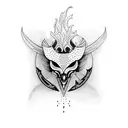 fenix tattoo design idea