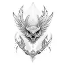 fenix tattoo design idea