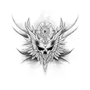 fenix tattoo design idea
