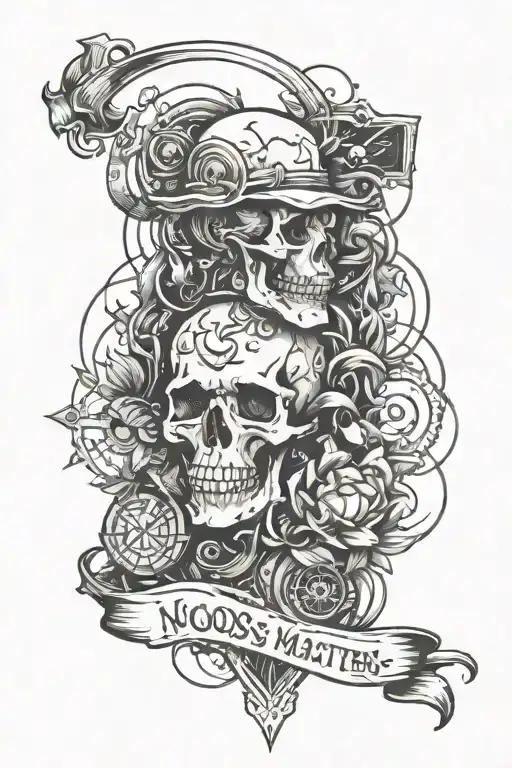 no gods no masters degree in computer science tattoo design idea