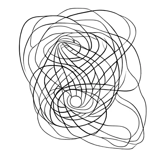 A stack of books with a winding path leading through them tattoo design idea