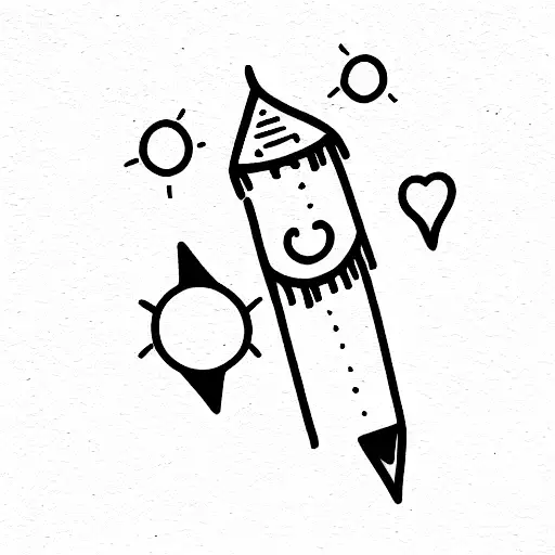 children  tattoo design idea