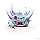 Gengar tattoo design idea