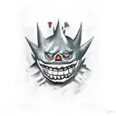 Gengar tattoo design idea