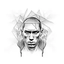 eminem tattoo design idea