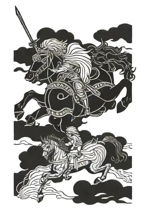 Alexander the great tattoo design idea