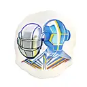 daft punk tattoo design idea