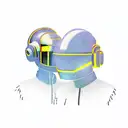 daft punk tattoo design idea