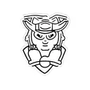 highschool wrestler tattoo design idea