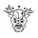 highschool wrestler tattoo design idea