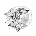 orca tattoo design idea