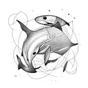 orca tattoo design idea