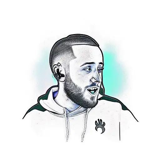 Mac Miller tattoo design idea