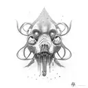 Black Dingus tattoo design idea