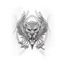 canserbero tattoo design idea