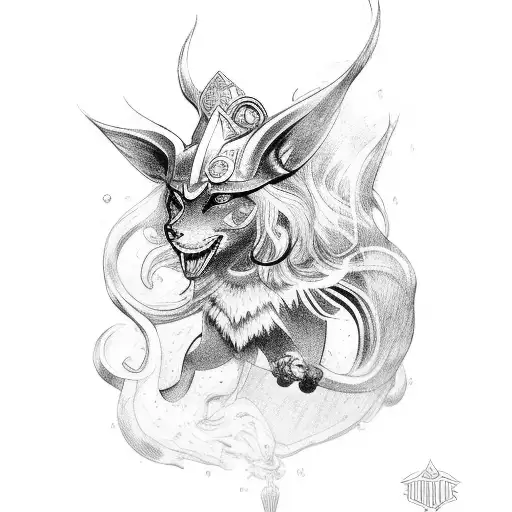 Norse Godess Frigg tattoo design idea