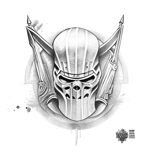 Guerreiro spartacus  tattoo design idea