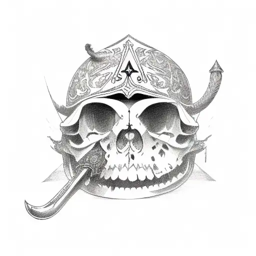 Ace of Spades tattoo design idea