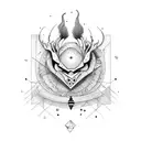 AMOR FATI tattoo design idea