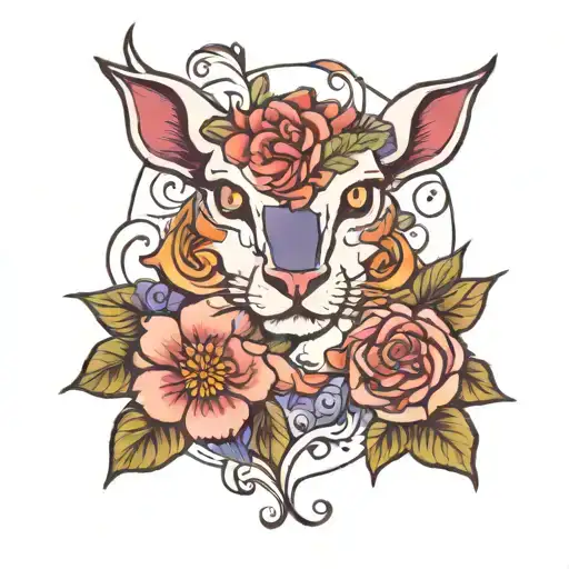 milk Isuca plaple tattoo design idea