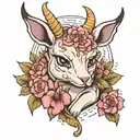 milk Isuca plaple tattoo design idea