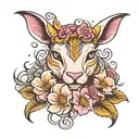 milk Isuca plaple tattoo design idea