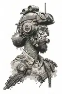 Pubg Gamer tattoo design idea