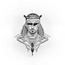 riff raff for life tattoo design idea