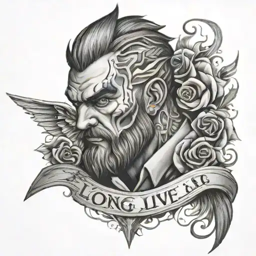 Long Live Darius tattoo design idea