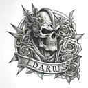 Long Live Darius tattoo design idea