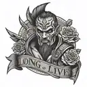 Long Live Darius tattoo design idea
