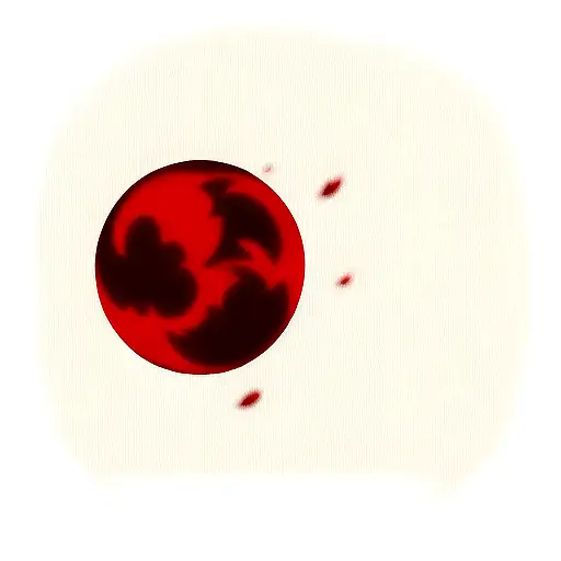 Bloodmoon tattoo design idea
