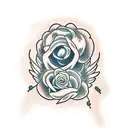 coffin  tattoo design idea