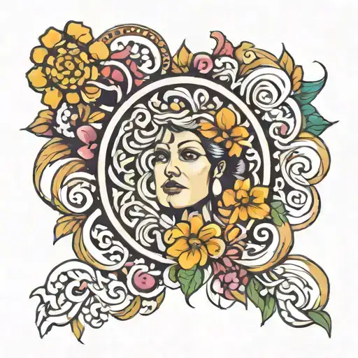 abba amma tattoo design idea