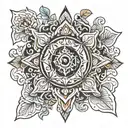 abba amma tattoo design idea