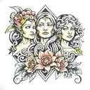 abba amma tattoo design idea
