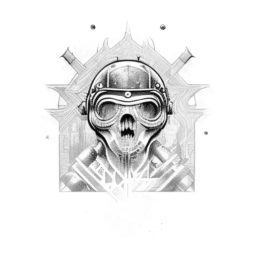 Metro2033 main hero tattoo design idea