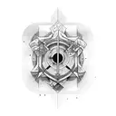 Metro 2033  tattoo design idea