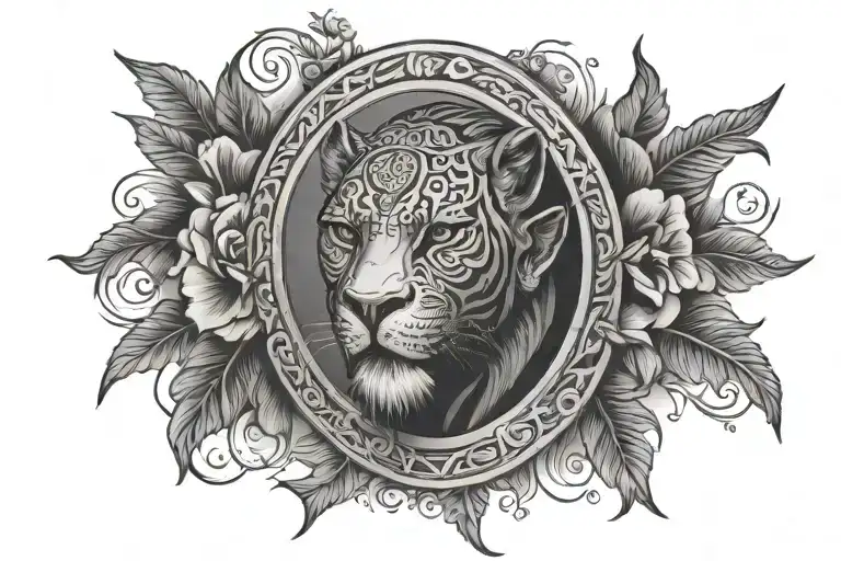 angola tattoo design idea