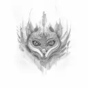 bipolar tattoo design idea