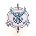 Marine corps tattoo design idea