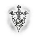 Marine corps tattoo design idea