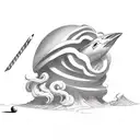 smoke signals  tattoo design idea