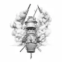 smoke signals  tattoo design idea