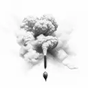 smoke signals  tattoo design idea