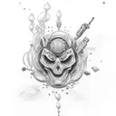 chemistry tattoo design idea