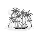 goa kerala sunset beach backwaters boats coconut trees church temple tattoo design idea