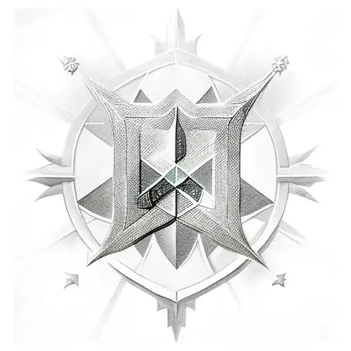 templar four kids protect  tattoo design idea