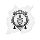 Marathon Continues flags tattoo design idea